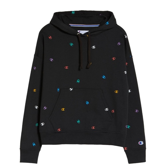 CHAMPION Powerblend Logo Hoodie NWOT - Picture 3 of 11